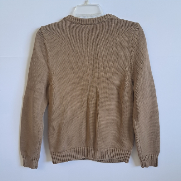 SeaMilk Cardigan Set Size S – 100% Cotton Button Front Sweaters (Blue & Brown) - Picture 16 of 16